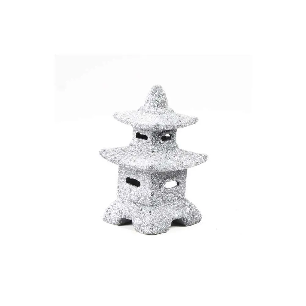 Lanterne décorative, en céramique H. 15 cm