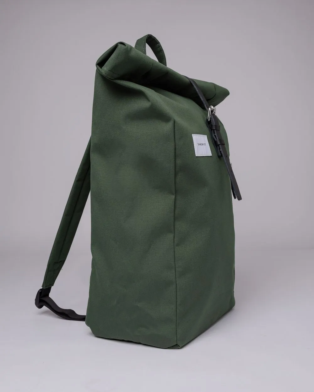 Sac à dos rolltop en recyclé | vert "dante dawn green" - Sandqvist